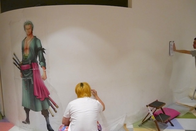 今石洋之、すしおら、TRIGGERのアニメーターたちが渋谷パルコを惜しんで壁面ペイントを実施