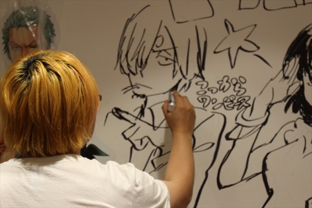 今石洋之、すしおら、TRIGGERのアニメーターたちが渋谷パルコを惜しんで壁面ペイントを実施