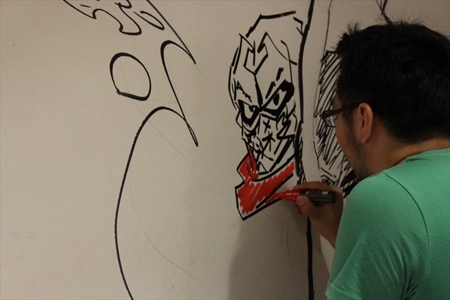 今石洋之、すしおら、TRIGGERのアニメーターたちが渋谷パルコを惜しんで壁面ペイントを実施