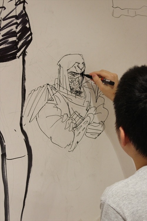 今石洋之、すしおら、TRIGGERのアニメーターたちが渋谷パルコを惜しんで壁面ペイントを実施