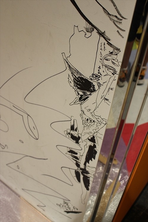 今石洋之、すしおら、TRIGGERのアニメーターたちが渋谷パルコを惜しんで壁面ペイントを実施