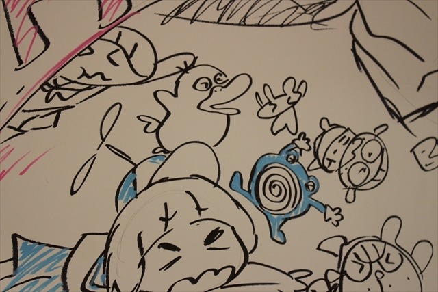 今石洋之、すしおら、TRIGGERのアニメーターたちが渋谷パルコを惜しんで壁面ペイントを実施