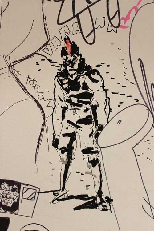 今石洋之、すしおら、TRIGGERのアニメーターたちが渋谷パルコを惜しんで壁面ペイントを実施