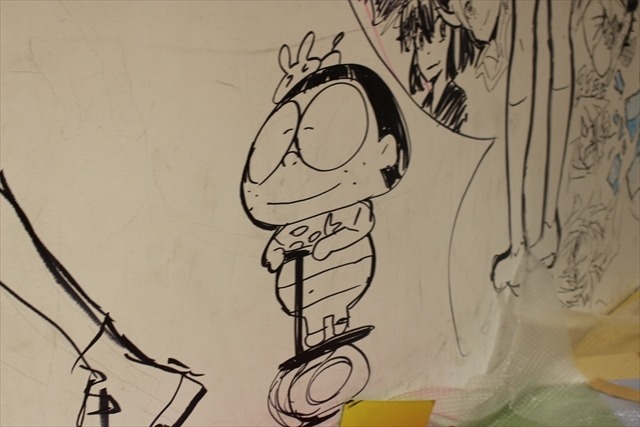 今石洋之、すしおら、TRIGGERのアニメーターたちが渋谷パルコを惜しんで壁面ペイントを実施