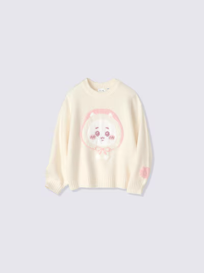 GIRLSパフィータッチニットセーター CHIIKAW