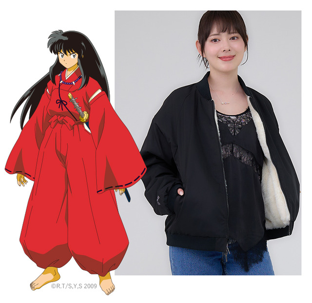 「犬夜叉」をイメージしたショルダーバッグ＆リバーシブルブルゾンが登場！四魂の玉をモチーフにしたネックレスも