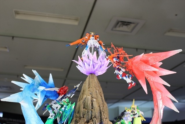 【ガンプラEXPO】ビルドファイターズが現実に？VR体験や歴代日本代表の展示も