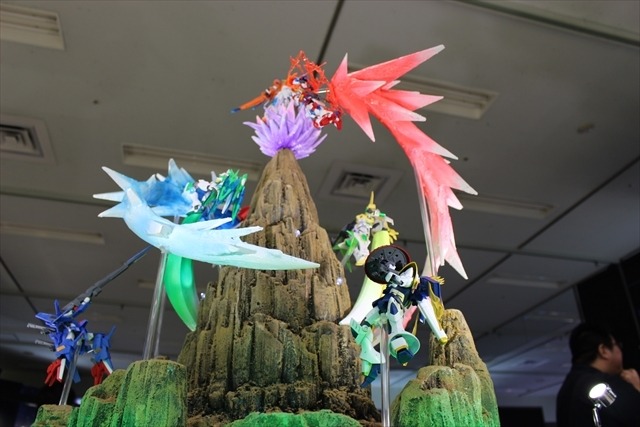 【ガンプラEXPO】ビルドファイターズが現実に？VR体験や歴代日本代表の展示も