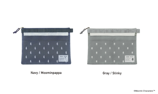 MOOMIN × kleid mesh carry pouch