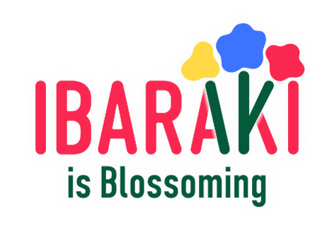 『IBARAKI is Blossoming』ブランドロゴ