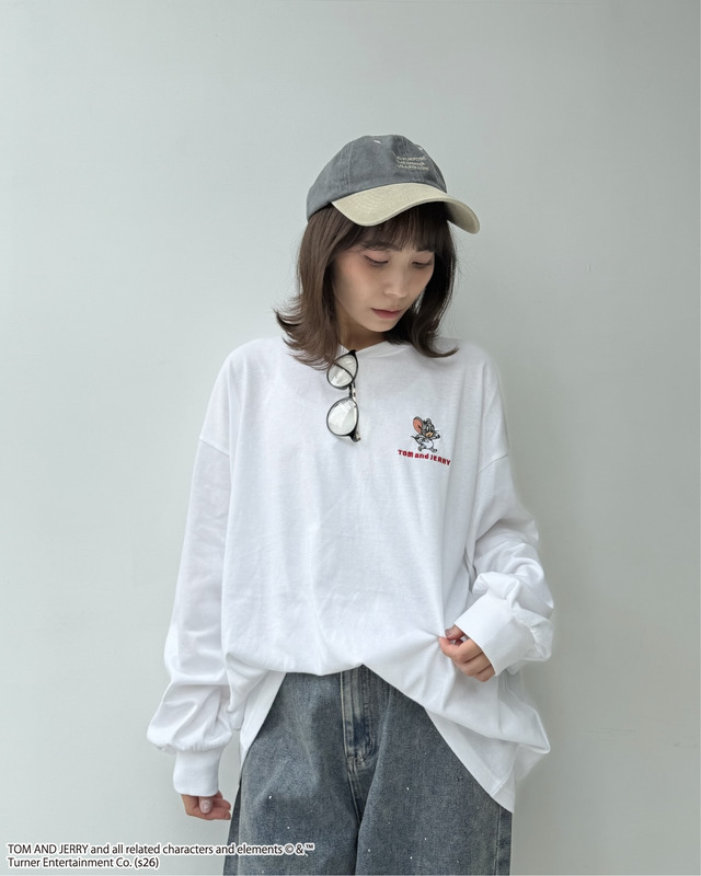 アクリルキーホルダー付トムとジェリーロンT
