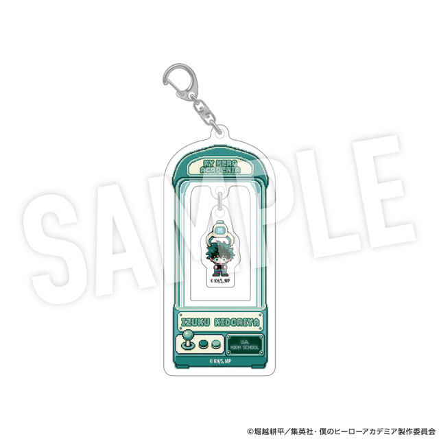 『僕のヒーローアカデミア』トレーディングクレーンゲーム風アクリルキーホルダー