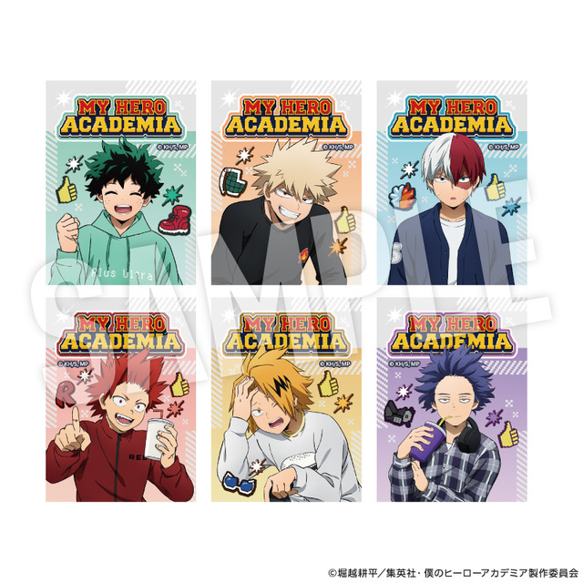 『僕のヒーローアカデミア』ステッカー