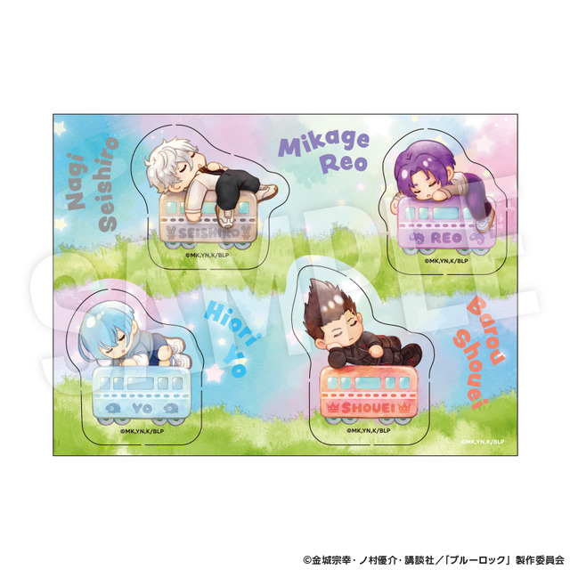 『ブルーロック』マグネットシート4種セットB