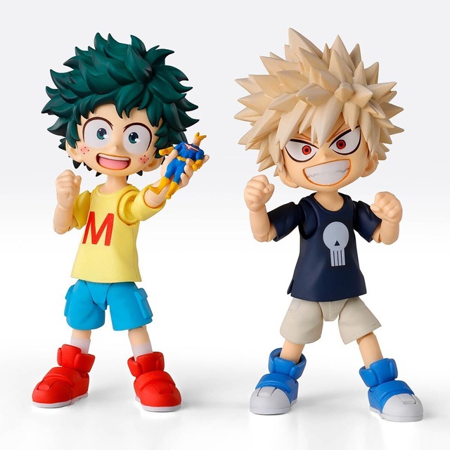 「S.H.Figuarts 緑谷出久＆爆豪勝己-幼少期セット-」