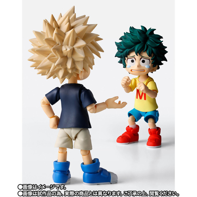「S.H.Figuarts 緑谷出久＆爆豪勝己-幼少期セット-」