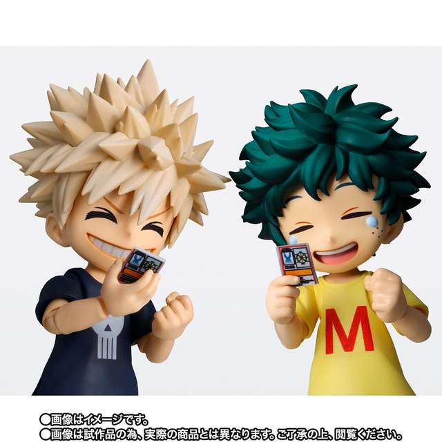 「S.H.Figuarts 緑谷出久＆爆豪勝己-幼少期セット-」