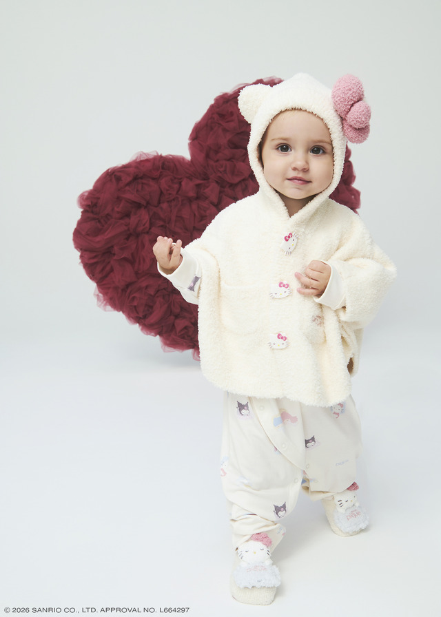 【gelato pique】BABYポンチョ \10340 【gelato pique】BABYロンパース ￥6,820 【gelato pique】BABYソックス ￥4,290