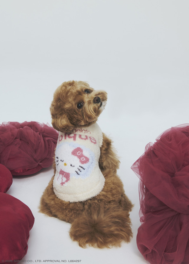 【gelato pique】 CAT＆DOG JQDプルオーバー ￥6,160