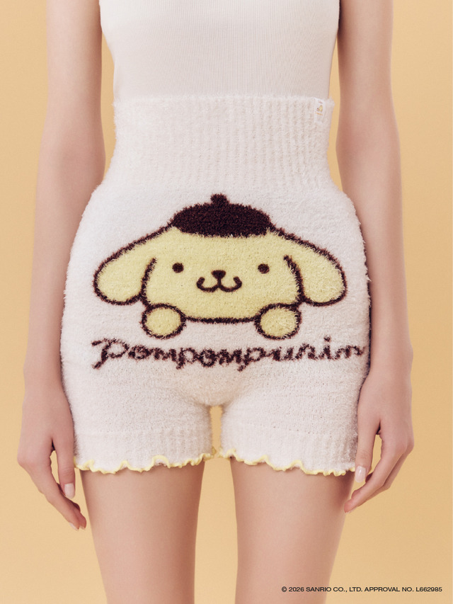 ポムポムプリンもこもこ腹巻きパンツ 　