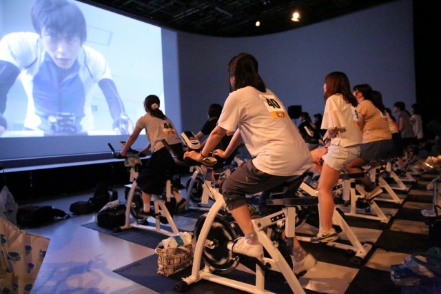 ドラマ「弱虫ペダル」体験試写会