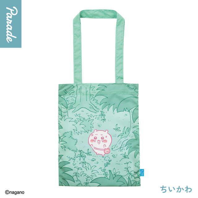 カプセルトイ「ちいかわ」トートバッグが再販決定！セイレーン編デザインの全5種、コンパクトにたためるポケット付き