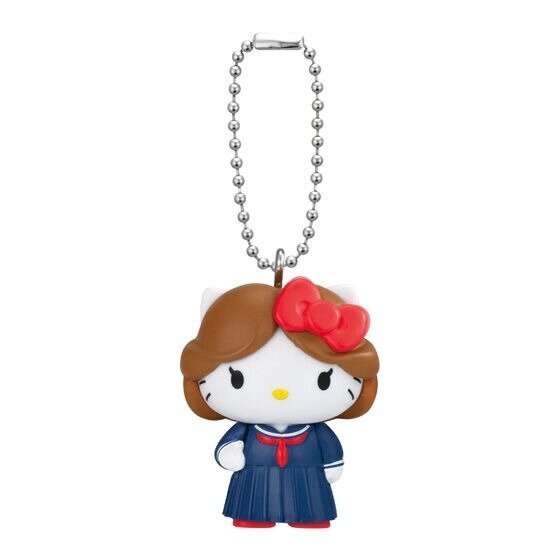 「ハローキティ」がスケバン、黒ギャル姿に!? さまざまな時代の制服を着たチャームが可愛すぎる
