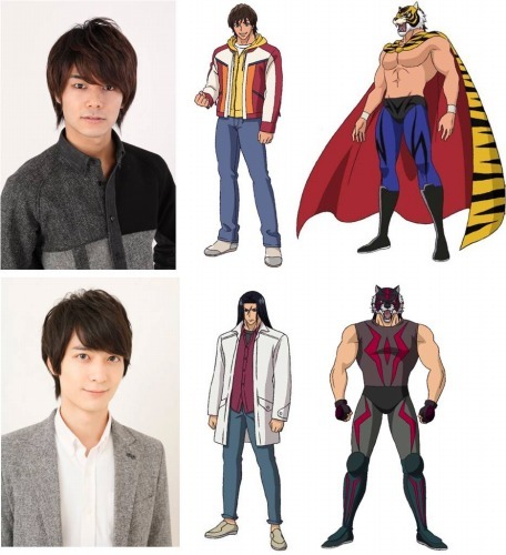 東ナオト/タイガーマスク役八代拓　藤井タクマ/タイガー・ザ・ダーク役梅原裕一郎（c）梶原一騎・辻なおき/講談社 cテレビ朝日・東映アニメーション