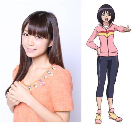 高岡春奈役 三森すずこ（c）梶原一騎・辻なおき/講談社 cテレビ朝日・東映アニメーション