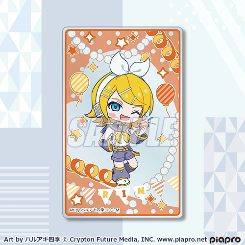 C賞：デザインアクリルカード(全8種)