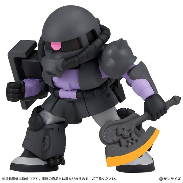 「機動戦士ガンダム ならぶんです。ザク」第2弾が発売！シャア専用ザクⅡや高機動型ザクⅡ3機などズラリ
