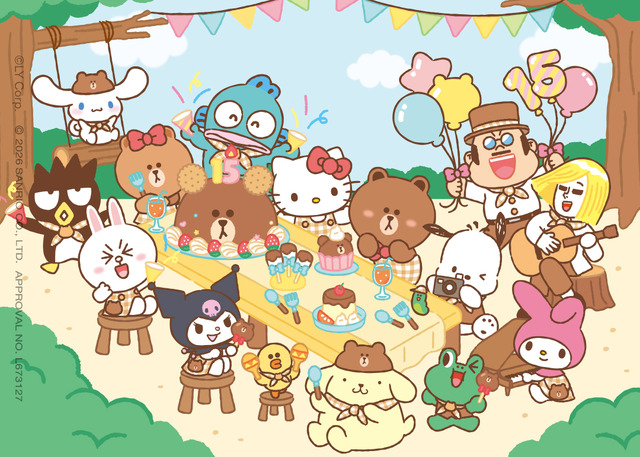 LINE FRIENDS×サンリオキャラクター