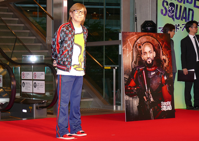 小室哲哉『スーサイド・スクワッド』レッドカーペットセレモニー・ジャパンプレミア