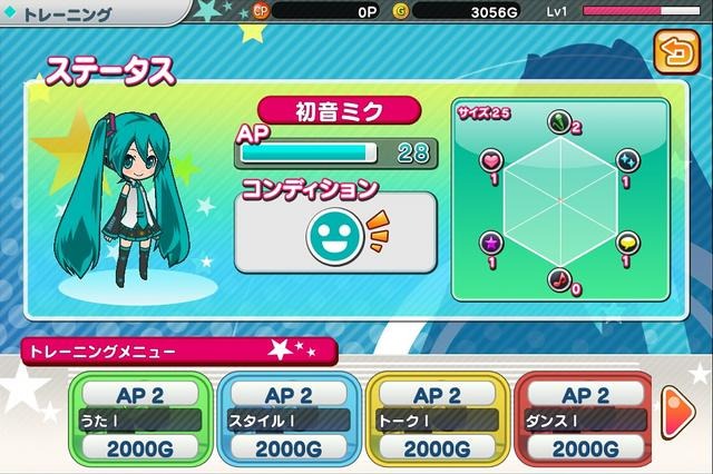 初音ミク ライフステージプロデューサー