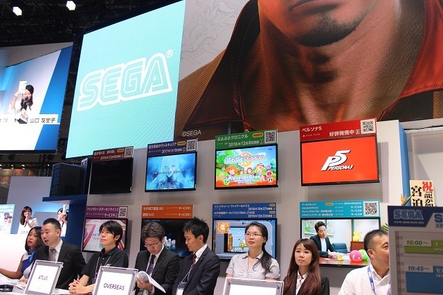 「龍が如く」ら人気作のコスプレ撮影会も！　「セガゲームス」ブース【TGS2016】
