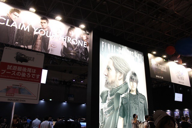 試遊会でFFのオリジナルTシャツをゲット！　「スクウェア・エニックス」ブース【東京ゲームショウ2016】