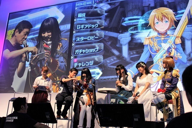 井上喜久子も登場！ 角川ゲームスブースに声優が大集結【TGS2016】