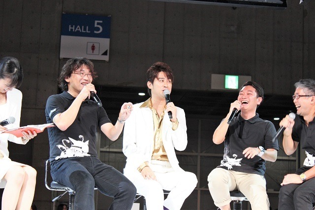 デジモンの次はアプモン！ お笑いタレント兼歌手のAMEMIYAも登場【TGS2016】