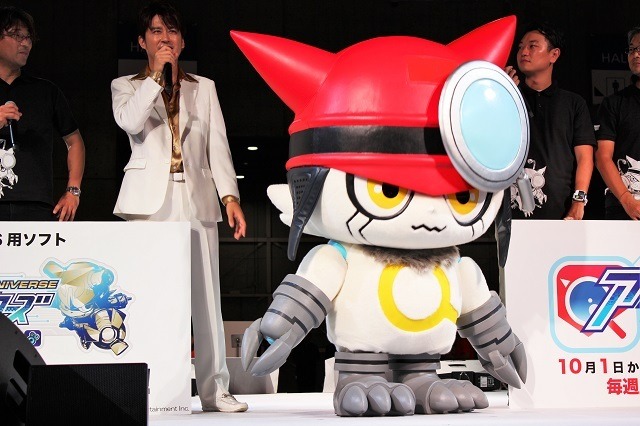 デジモンの次はアプモン！ お笑いタレント兼歌手のAMEMIYAも登場【TGS2016】