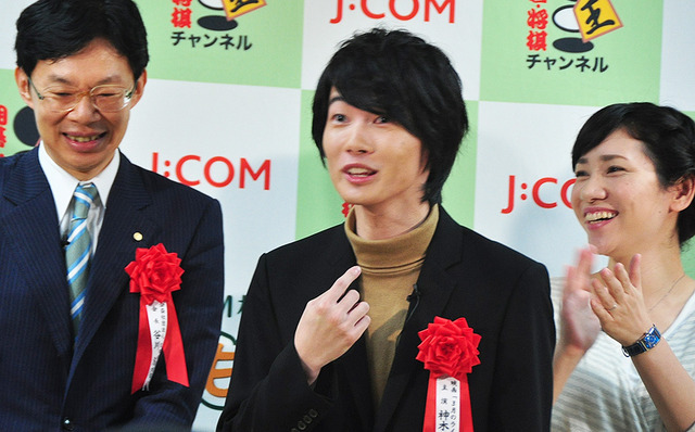 神木隆之介／「第5回 J:COM杯 3月のライオン 子ども将棋大会」の表彰式