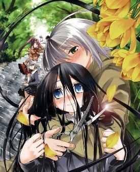 こちらは原作イラストです(ｃ)緋鍵龍彦／メディアファクトリー