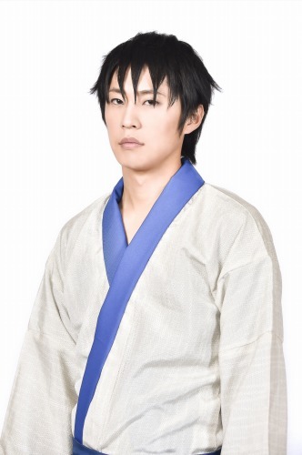 河合曽良役 小笠原健（c）増田こうすけ/集英社 （c）「舞台 増田こうすけ劇場 ギャグマンガ日和 ～奥の細道、地獄のランウェイ編～」製作委員会