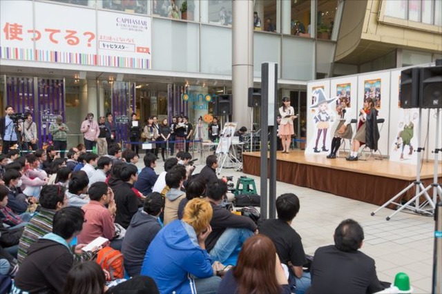 「がっこうぐらし！」聖地オリナスでハロウィンコラボイベント実施 高橋李依、木村珠莉が登場