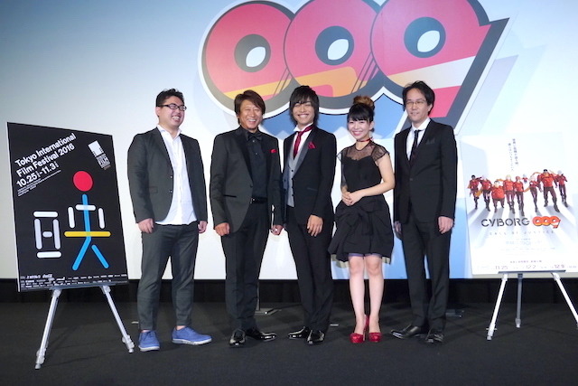 「CYBORG009 COJ」井上和彦がサプライズ登場、新旧“島村ジョー”役が揃って舞台挨拶へ