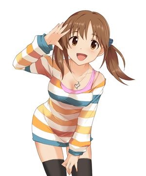 十時愛梨（CV.原田ひとみ） (C)窪岡俊之 (C)NBGI