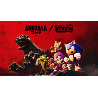 『ソニックランブル』期間限定イベント「ゴジラ」とのコラボイベントが本日より開催　スペシャルトレーラーも公開！