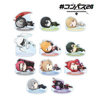 TVアニメ『#コンパス2.0 戦闘摂理解析システム』のトレーディング ちびころ アクリルスタンドなどの受注を開始！！アニメ・漫画のオリジナルグッズを販売する「AMNIBUS」にて