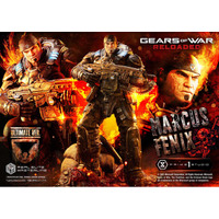 傑作TPS『Gears of War: Reloaded』より、「マーカス・フェニックス」の1/3スケールスタチューが登場