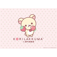 【いちごモチーフがきゅんと可愛い(ハート)】コリラックマ×いちごがテーマのコラボレーションアイテムがSPINNSより新登場♪