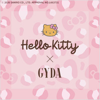 「GYDA（ジェイダ）」「HELLO KITTY（ハローキティ）」 とのコラボレーションアイテムを1月9日(金)に予約販売開始
